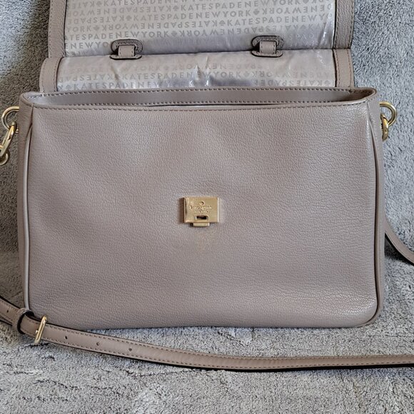 Kate Spade top Handle Leather Satchel with Shoulder strap - Picture 7 of 8